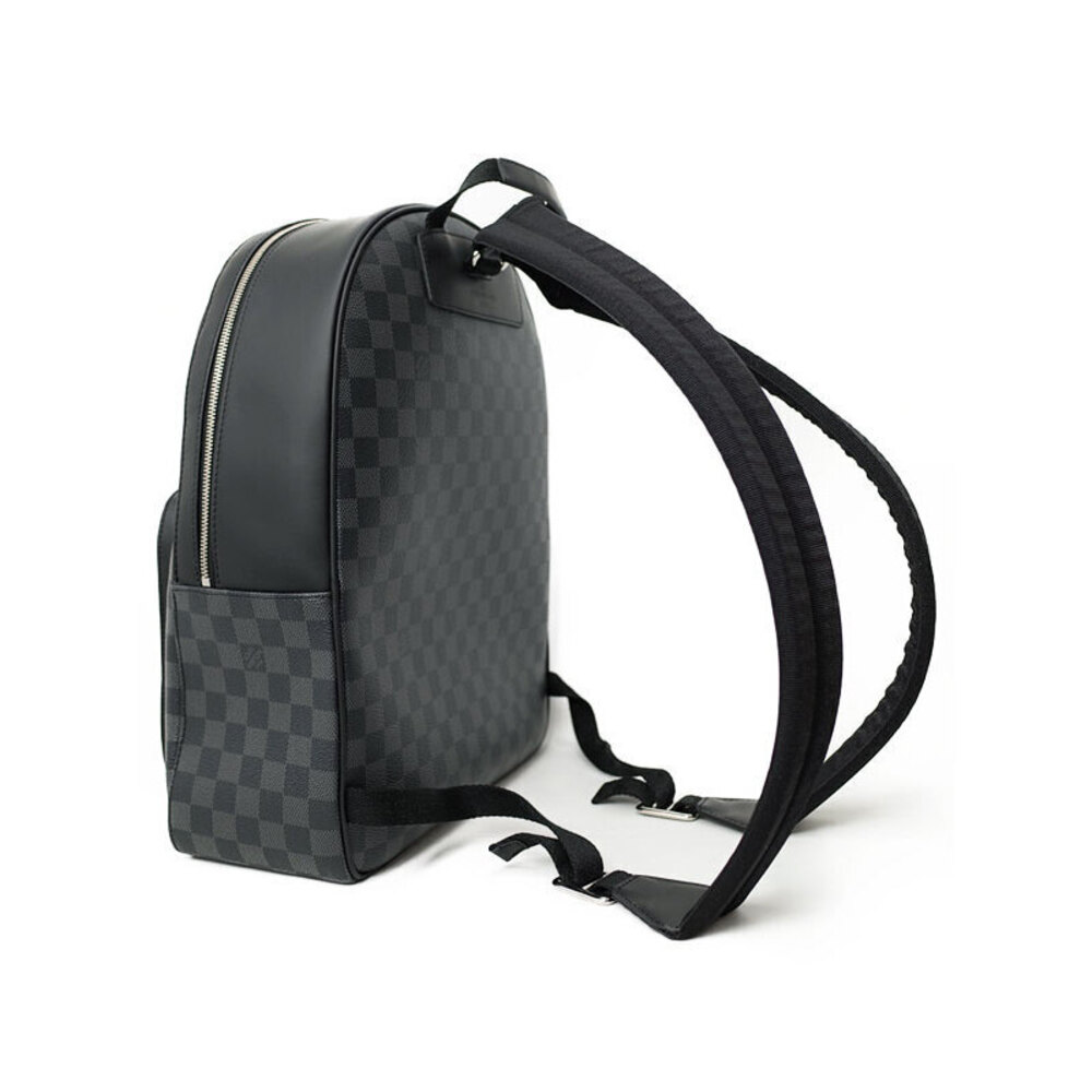 Louis Vuitton Josh Backpack Graphite Damier Black
